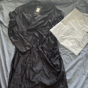 Black XL Only Here Tonight Cut Out Dress